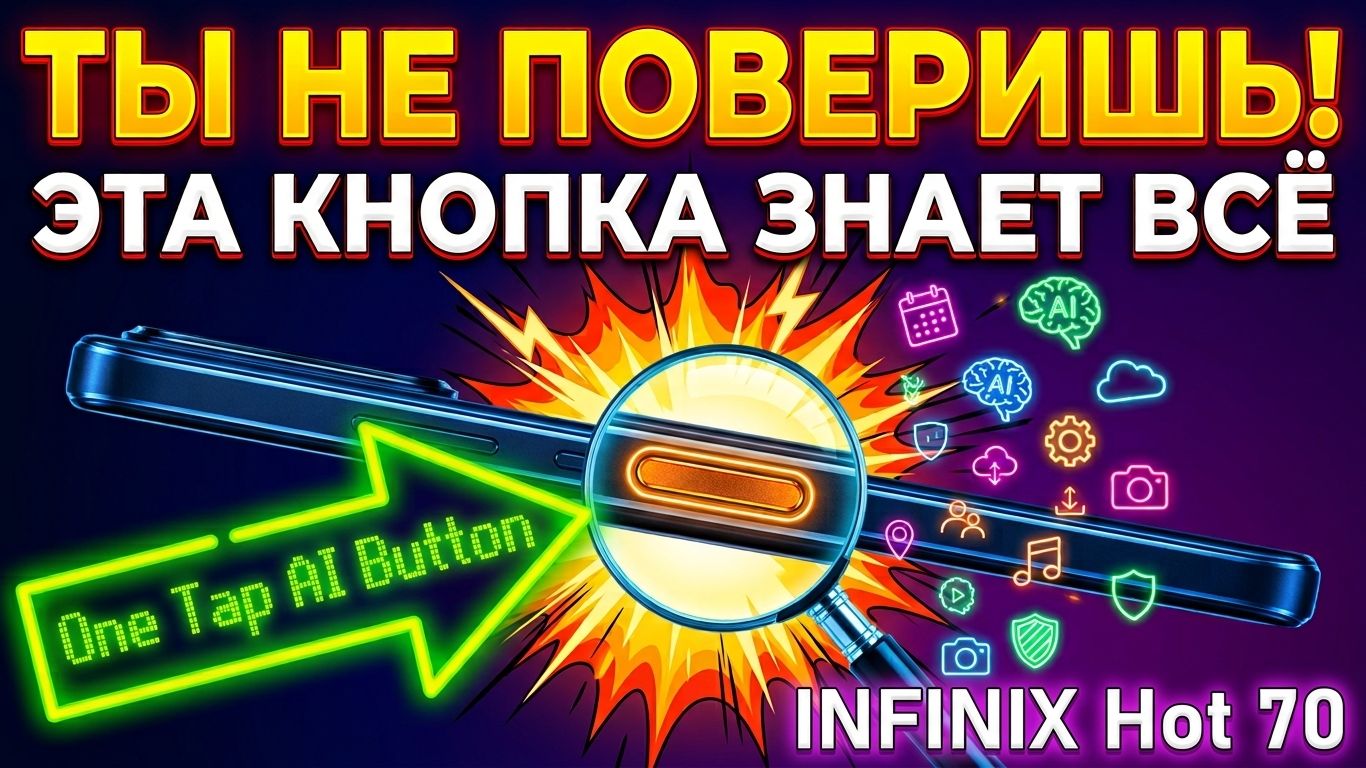 ЭТА КНОПКА ЗНАЕТ ВСЕ! СЕКРЕТНЫЕ ФУНКЦИИ INFINIX HOT 70