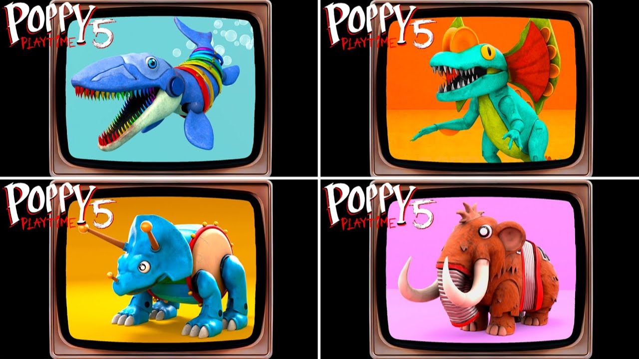 ВСЕ сборники VHS с рекламным джинглом и песней Poppy Playtime: Глава 5