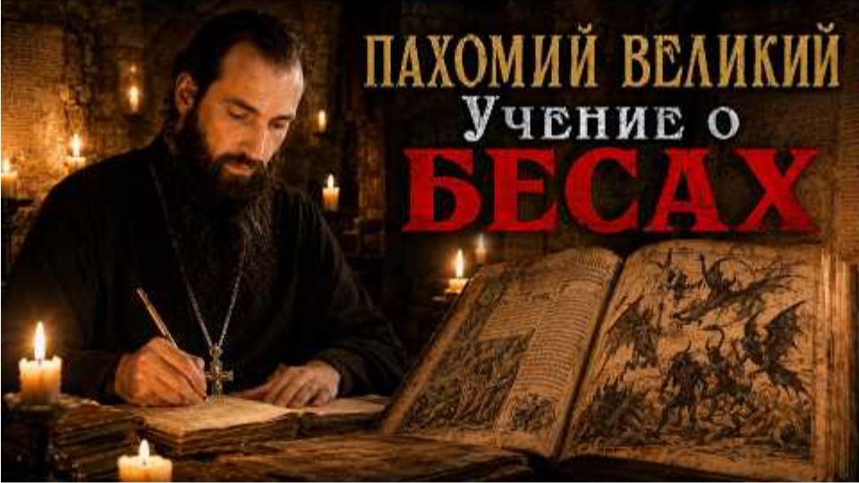 Иерей отец Андрей - Древнее учение Пахомия Великого о природе демонов