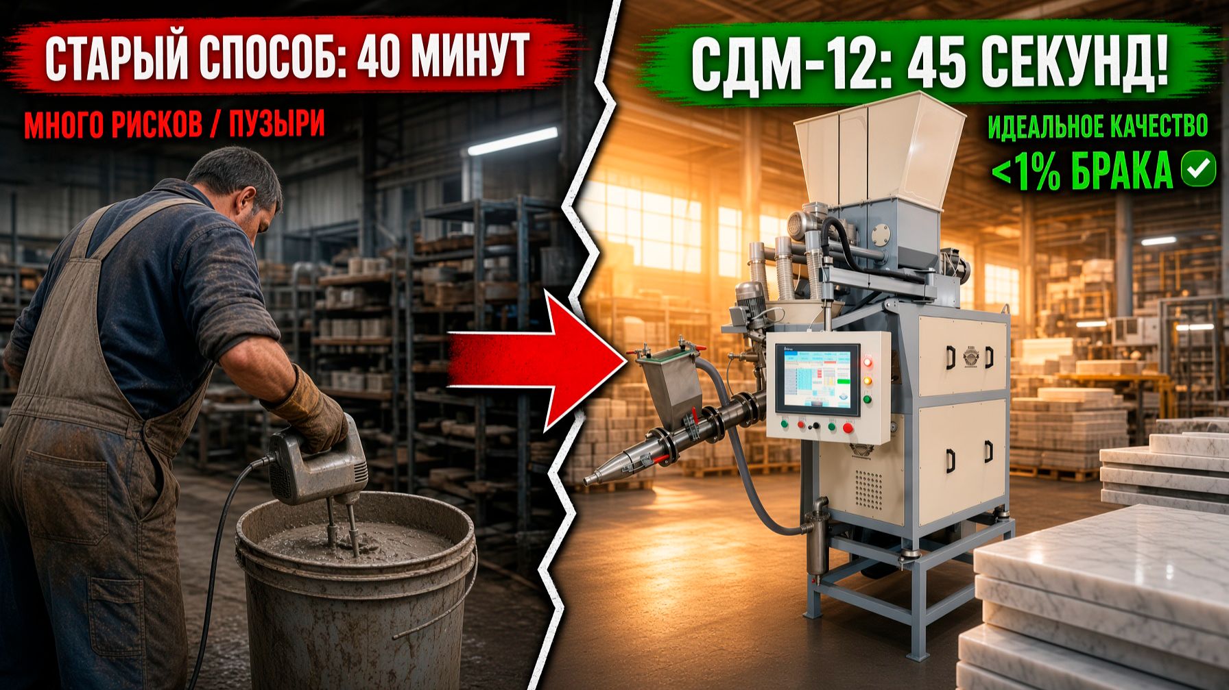 ПРОИЗВОДСТВО МОЕК: ЧЕЛОВЕК Vs МАШИНА ?? КТО КРУЧЕ?