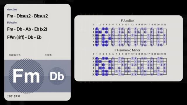 Backing track F