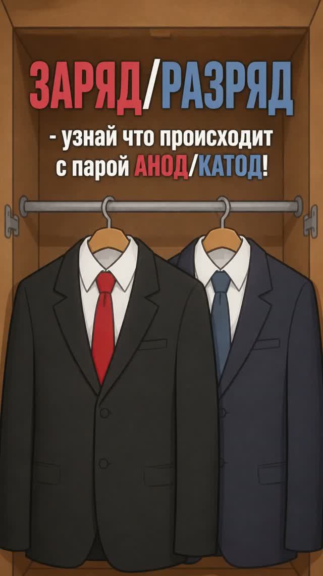 Что происходит с парой АНОД/КАТОД!