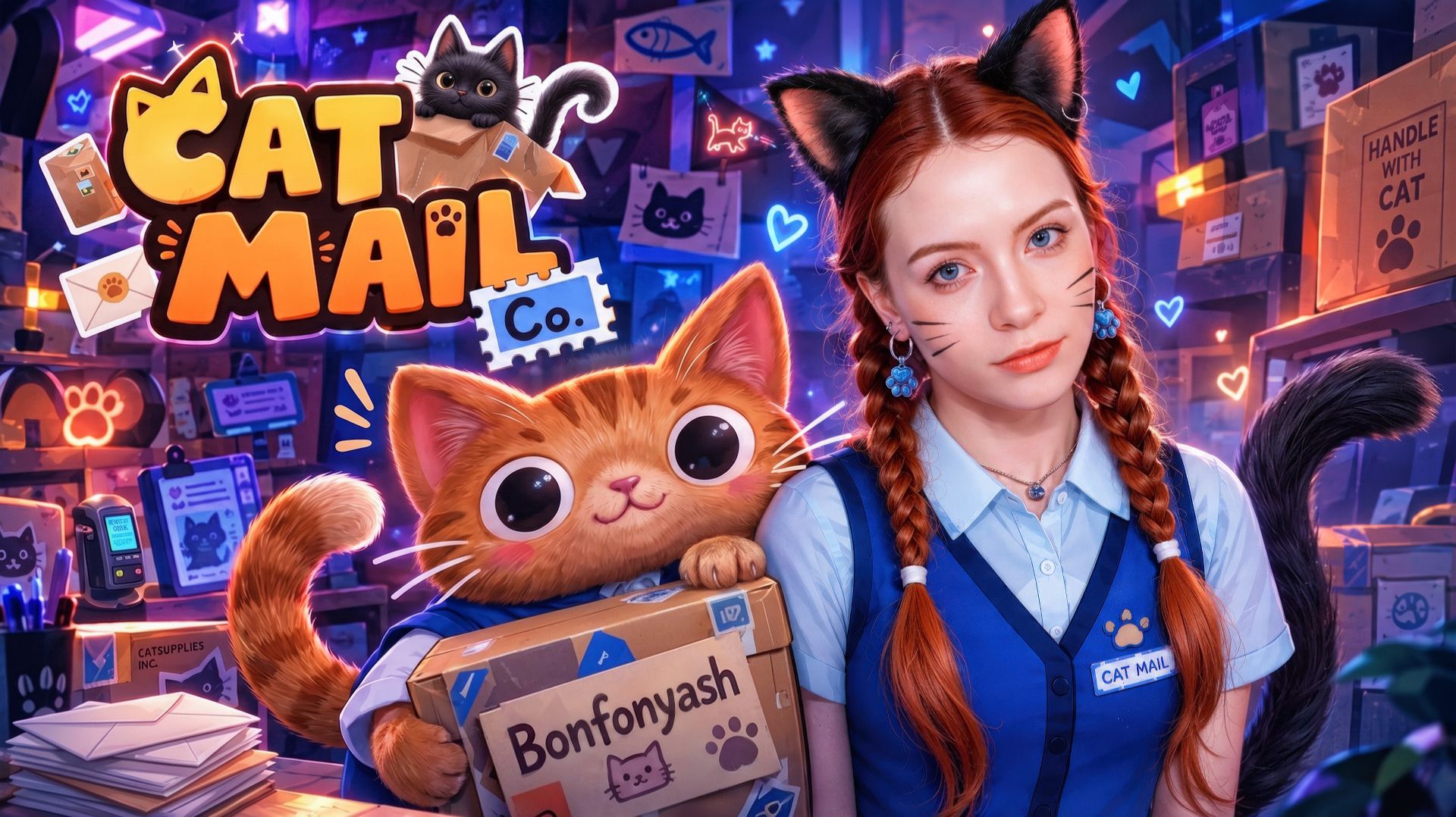 ЗАВАЛ НА КОШАЧЬЕЙ ПОЧТЕ 📦  ► Cat Mail Co