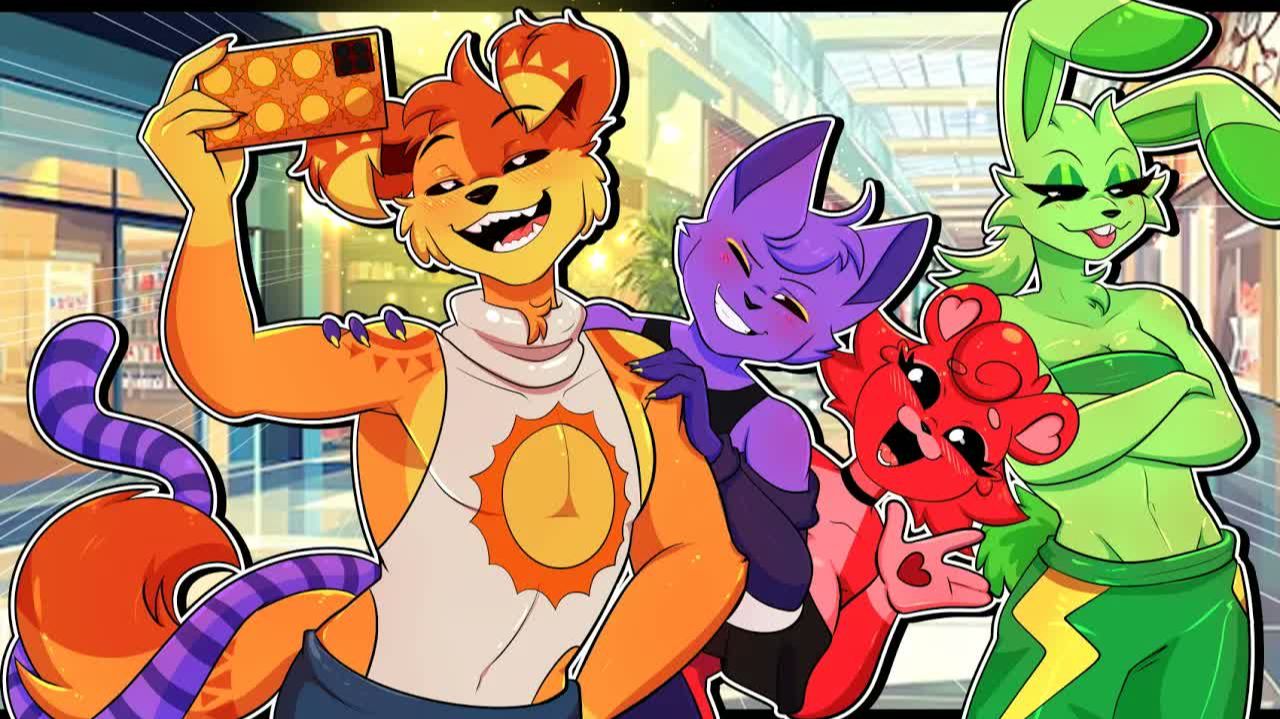 DogDay X CatNap X Bobby BearHug X Hoppy HopScotch College Date | Poppy Playtime Chapter 3┃Comic Dub