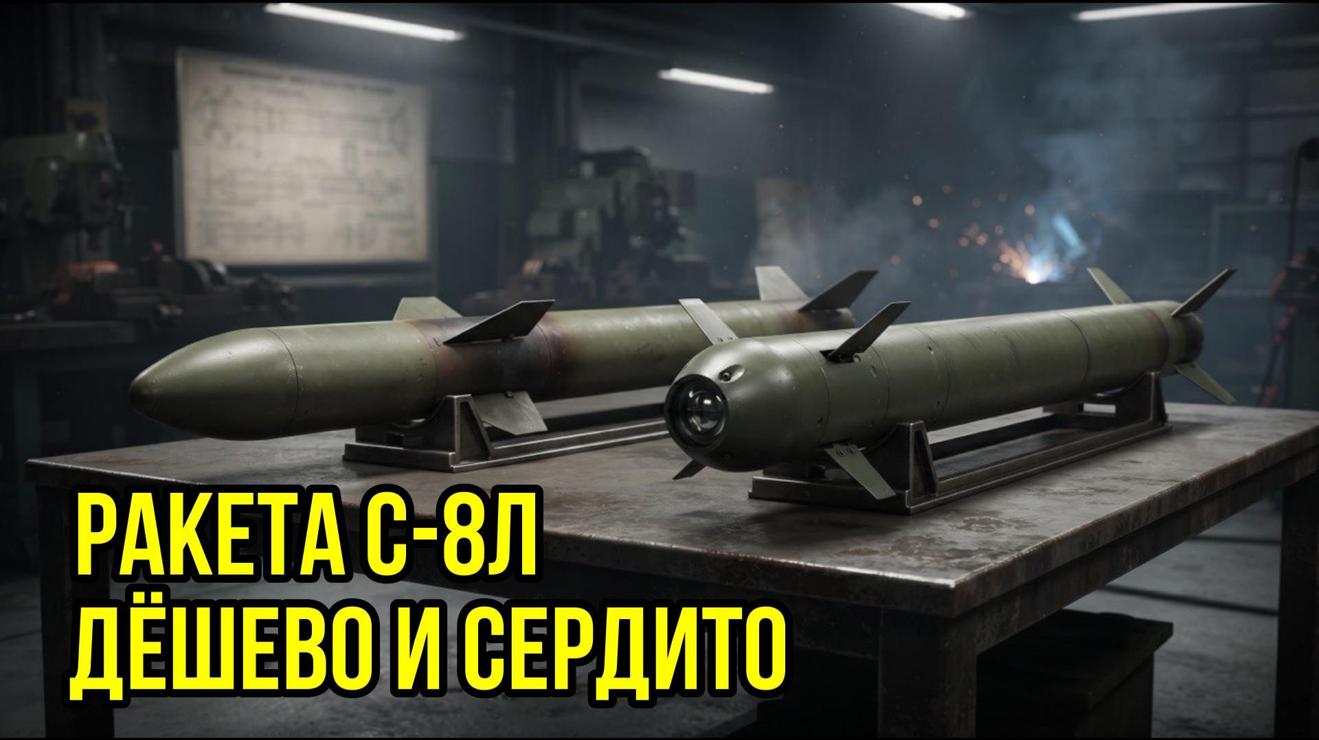 Ракета С-8Л. Дёшево и сердито