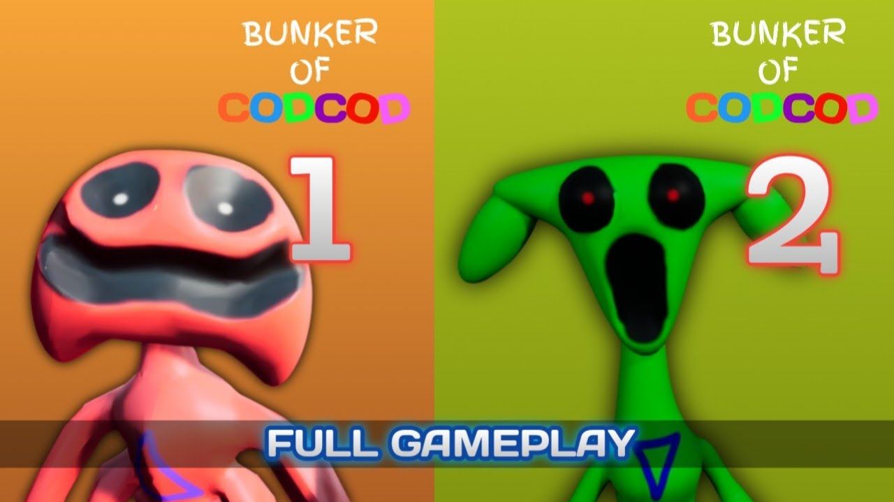 BUNKER OF CODCOD ВСЕ ГЛАВЫ 1 и 2 (Sursur Fangame) Полный игровой процесс — Новый ужас-талисман!