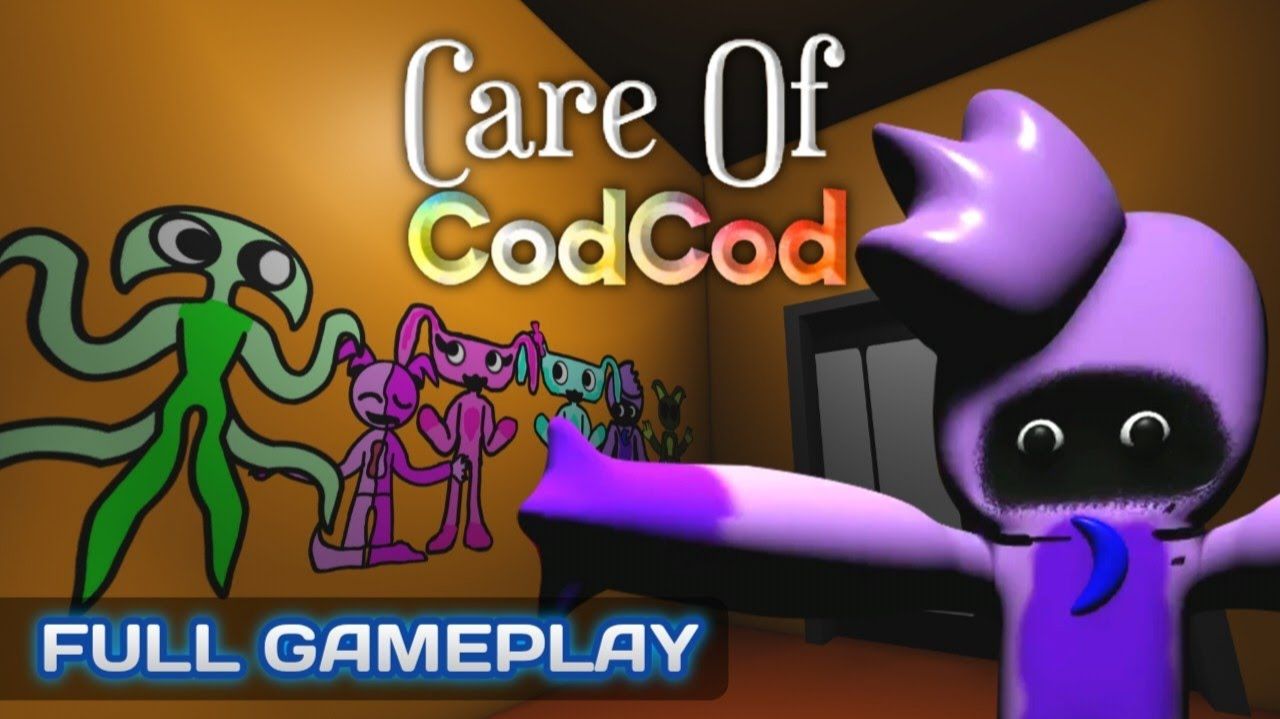 CARE OF CODCOD (GONGON Fangame) Полный игровой процесс — Новый ужас-талисман!