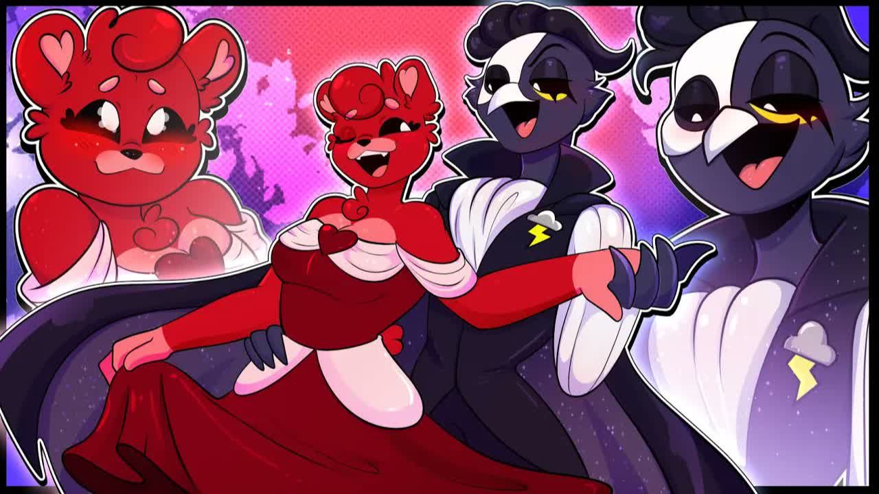 DogDay & Bobby BearHug X Poe's Fanfic Love |Nightmare Critters| Poppy Playtime Chapter 4┃Comic Dub
