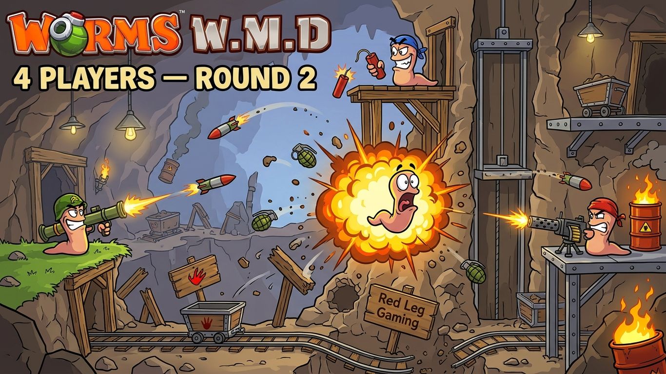 Worms W.M.D. - Игарем в 4м - 2й раз