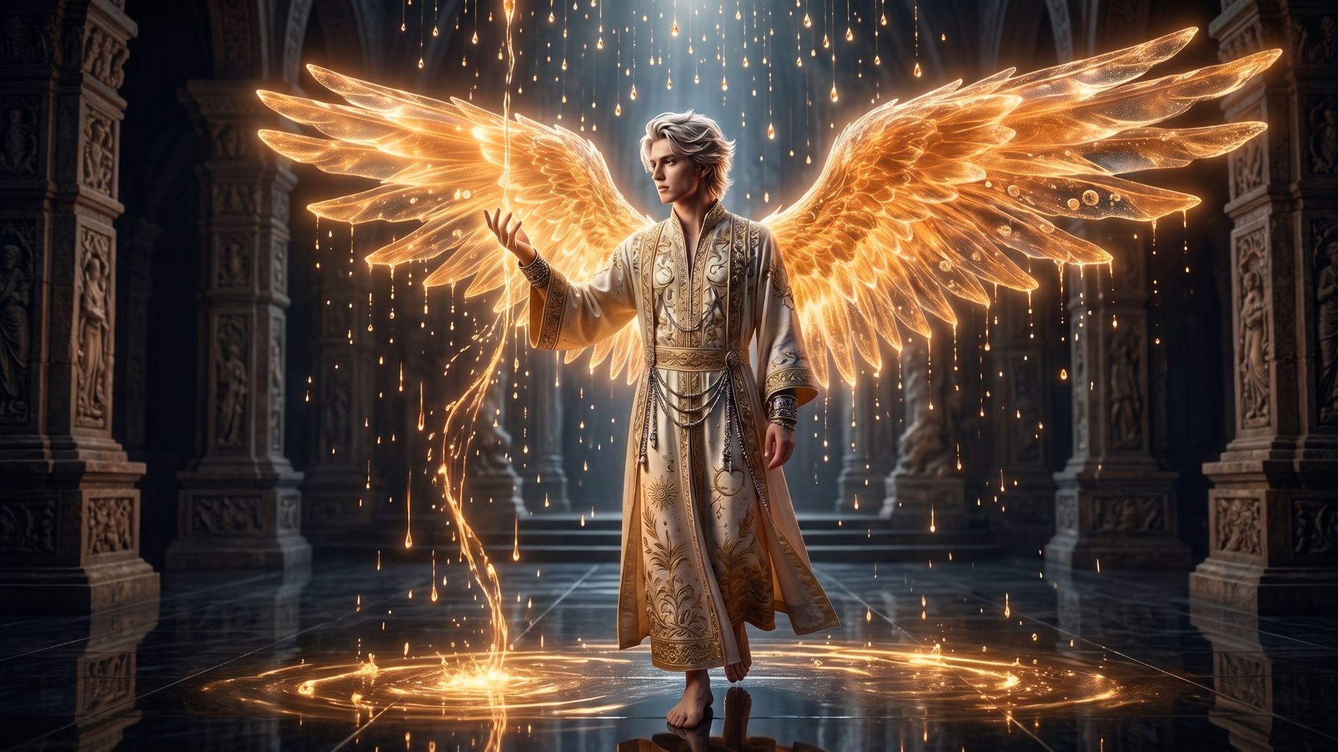 🕊️ Архангел Ариэль ✦ Песня-молитва на изобилие, защиту и материальное благополучие