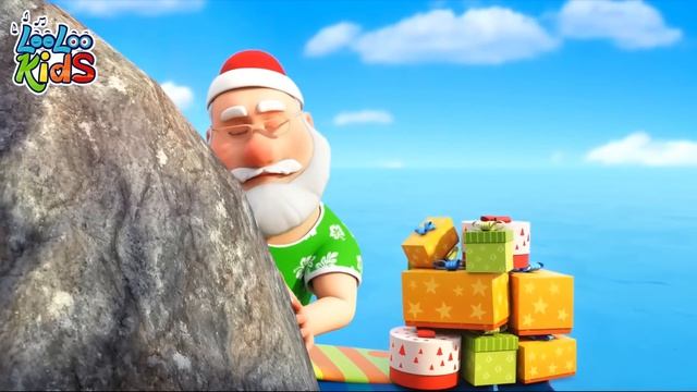 Акула Санта - Лучшие рождественские песни для детей | LooLoo Kids