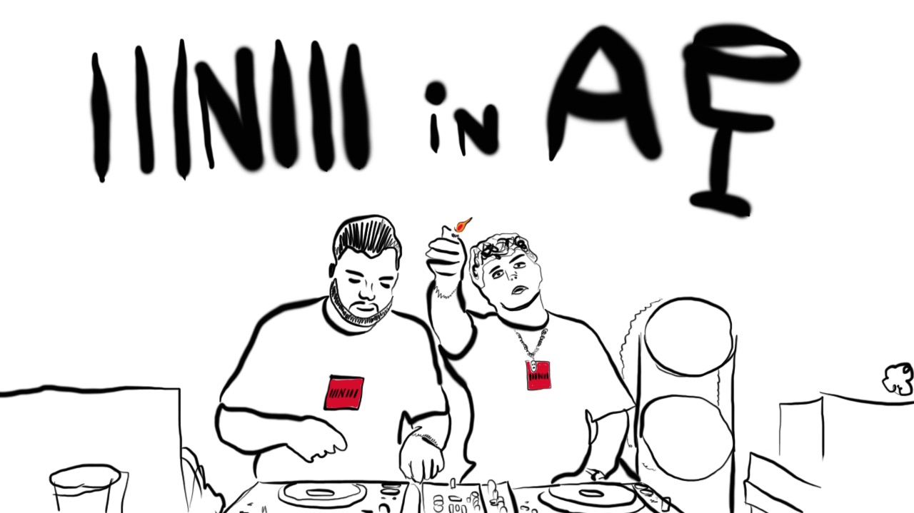 IIINIII IIIN AF/ ГЛЭМ КЭМП /DJ SET/ ST1KAN33, STEEZ