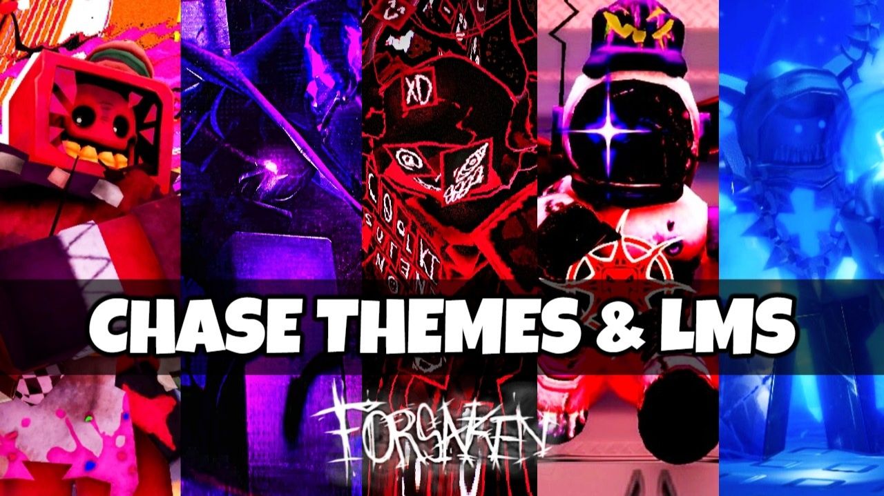 Все LMS И CHASE THEME в игре Forsaken Roblox
