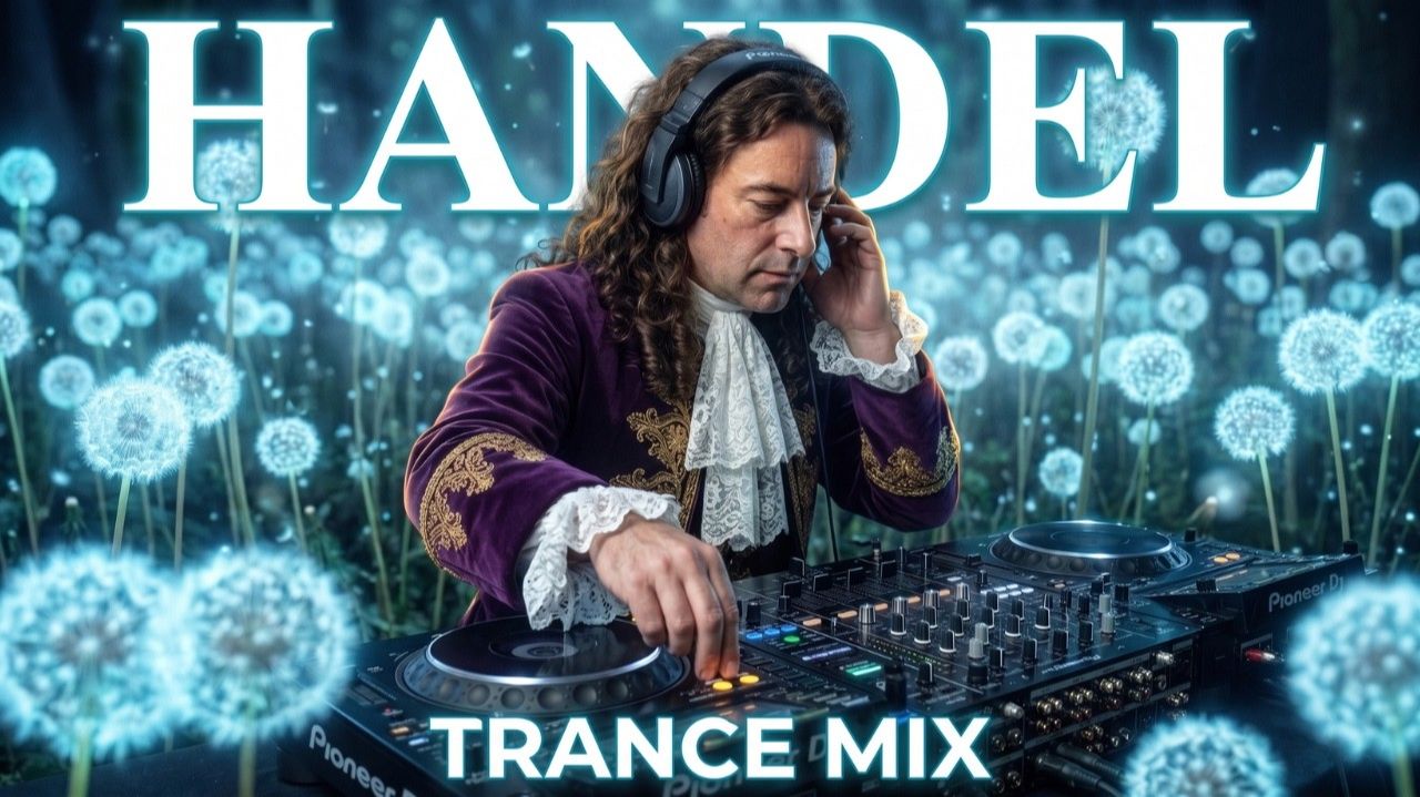 Handel Trance Mix  Hypnotic Melodic Trance For Deep Focus & Energy Mix