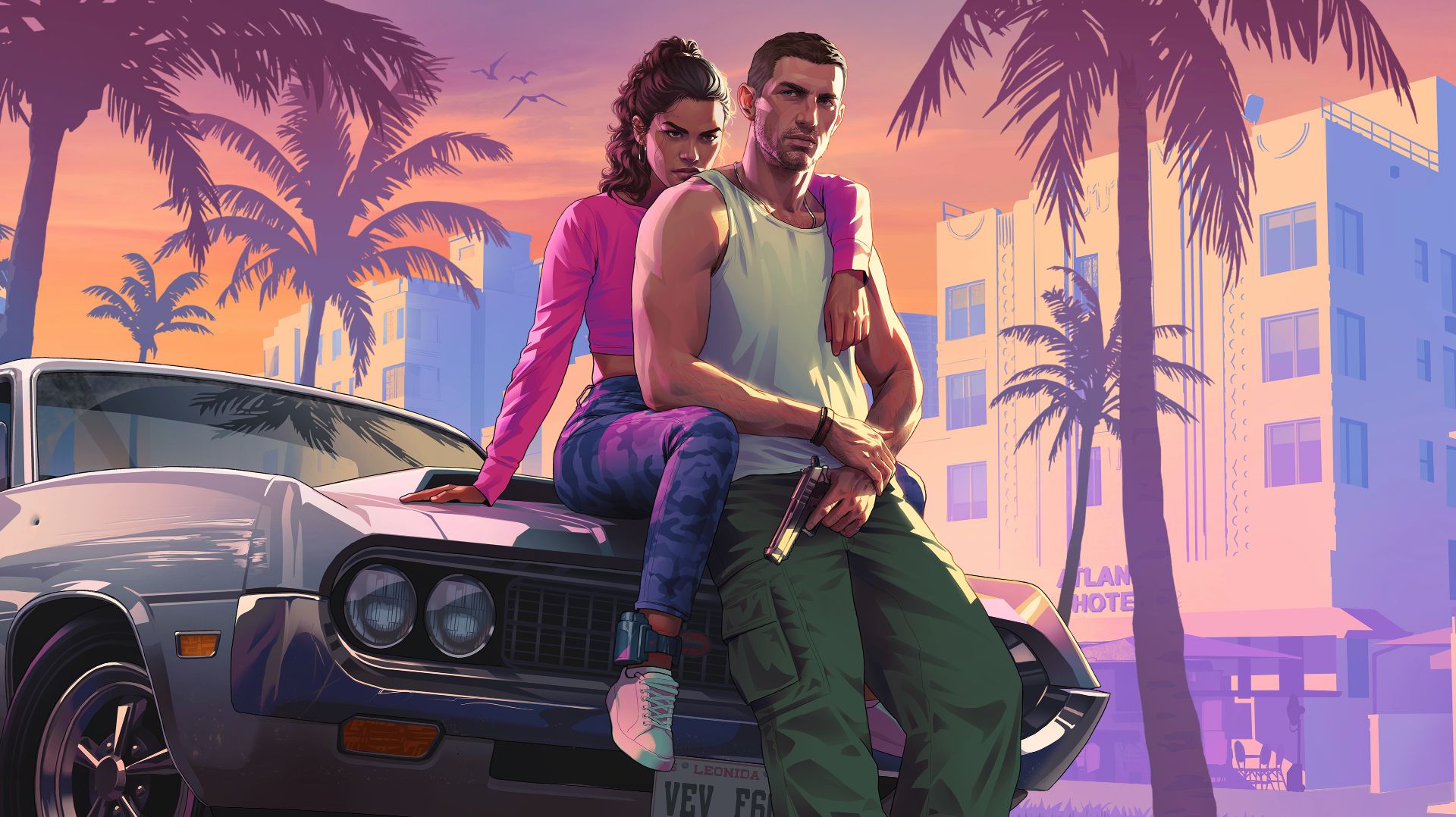 GTA 6 - ПЕРВЫЙ ВЗГЛЯД И ОБЗОР ( РУССКАЯ ОЗВУЧКА )