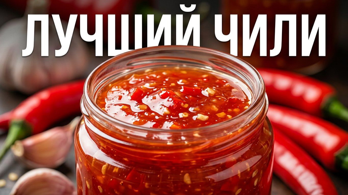 Сладкий соус чили на зиму  Домашний рецепт как в магазине!