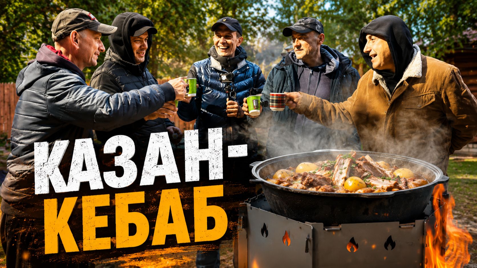 КАЗАН-КЕБАБ на огне | Посылка от подписчика