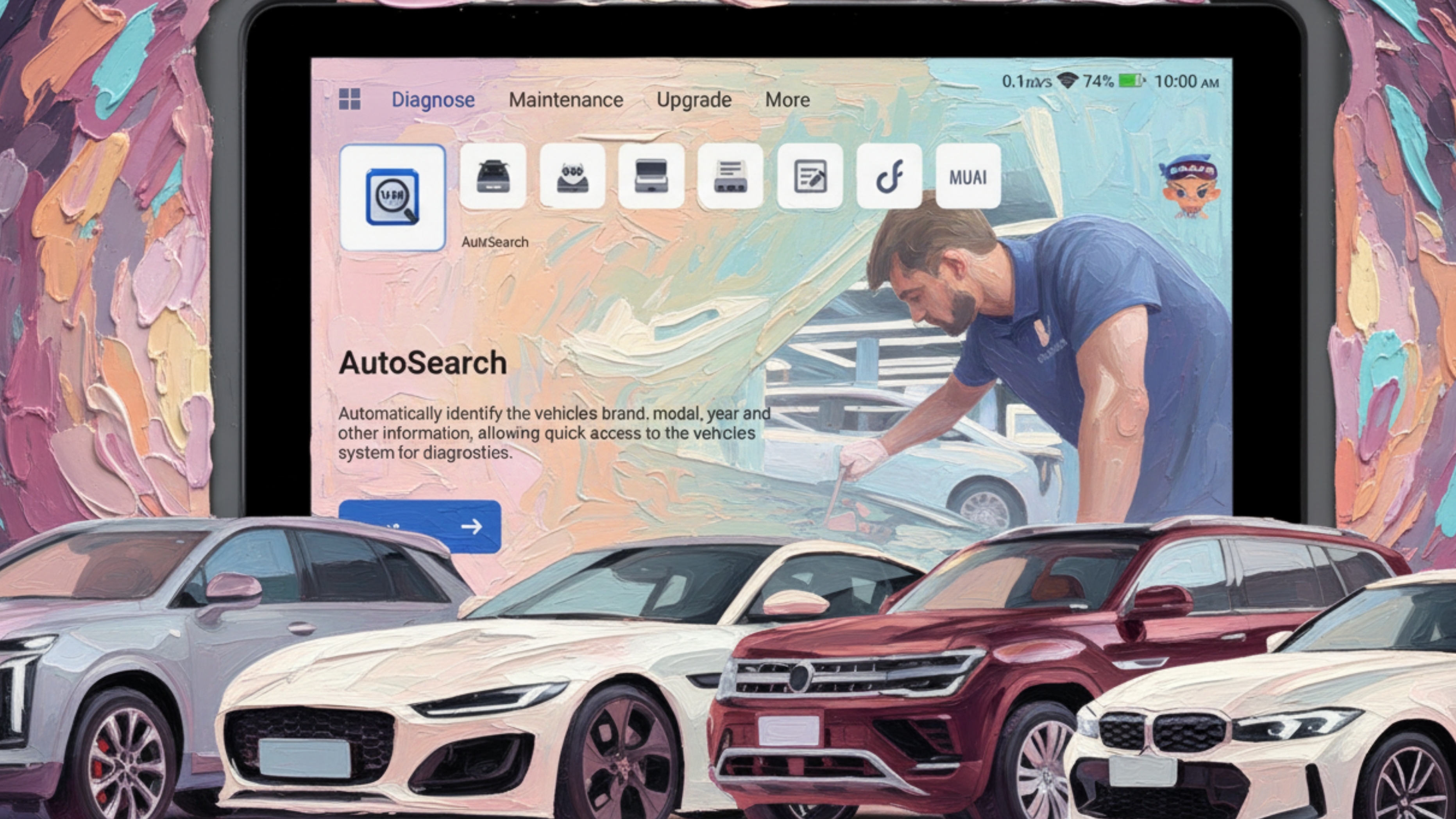 Сканер Автомобильный MUCAR 892BT OBD2. Обзор продукта.