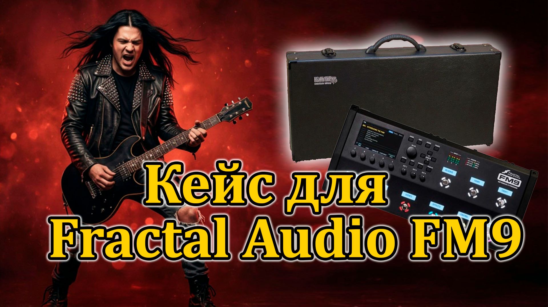 Кейс для Fractal Audio FM9  Мастерская Велимир #workshopvelimir  #fm9 #fractalaudiosystems