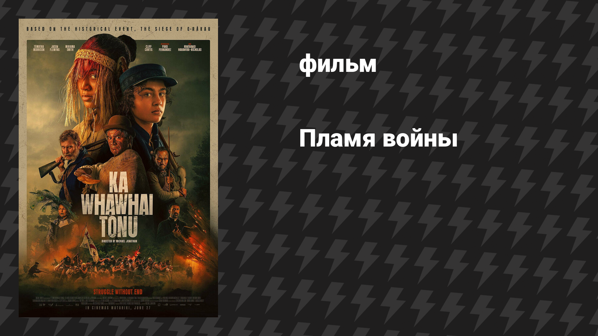 Пламя войны (фильм, 2024)