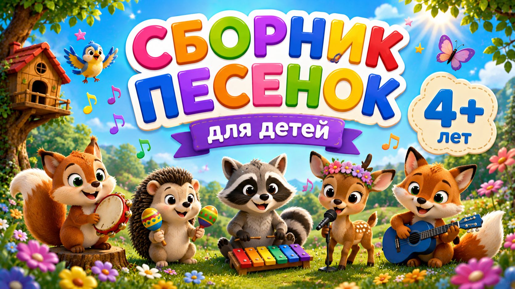 🎵 Развивающие мультики-песенки для детей 👶✨ Мультсборник