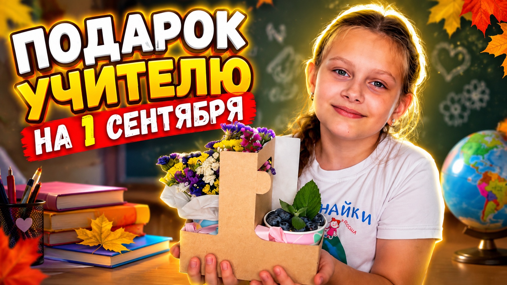 Подарок своими руками на 1 сентября