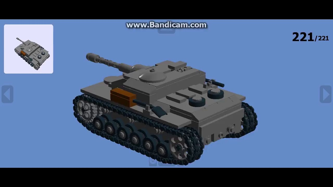 Stag III в LEGO Digital Designer