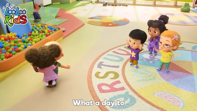 Песня приветствия - (Официальное видео) - Детские песни и потешки LooLoo Kids