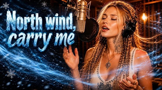 Raven Astrid - Raven Calling (North Wind, Carry Me) (viking Style)