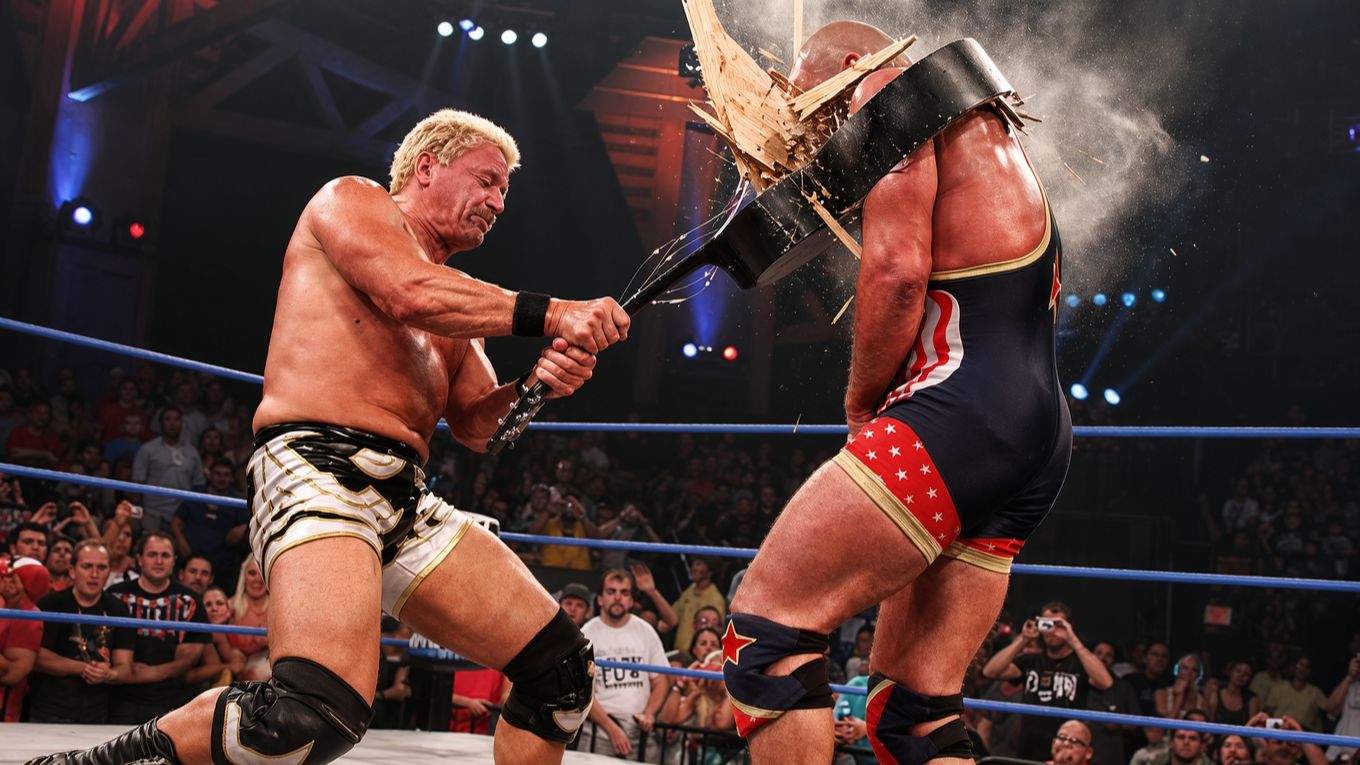 Jeff Jarrett Vs Kurt Angle (TNA Slammiversary 9, 2011)