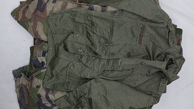 Военная одежда Франция  секонд оптом 5 пак
