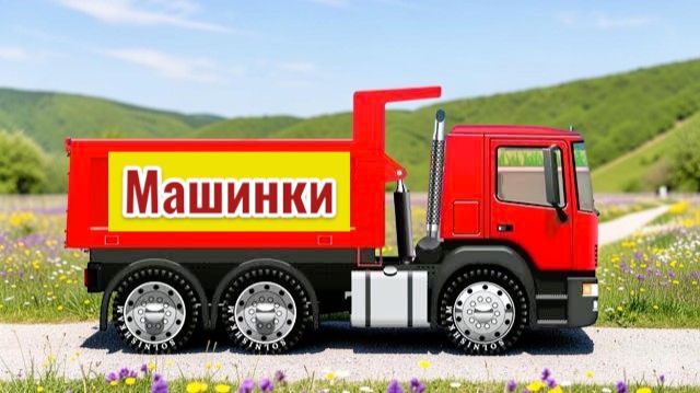 Машинки. Полицейские машины.Грузовик. Учим цвета. Мультики про машинки.