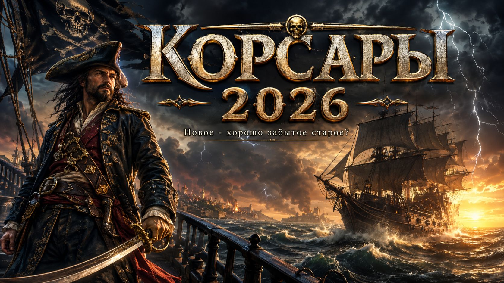 Корсары 2026 года? Новое - хорошо забытое старое? #pirates #corsair #gaming