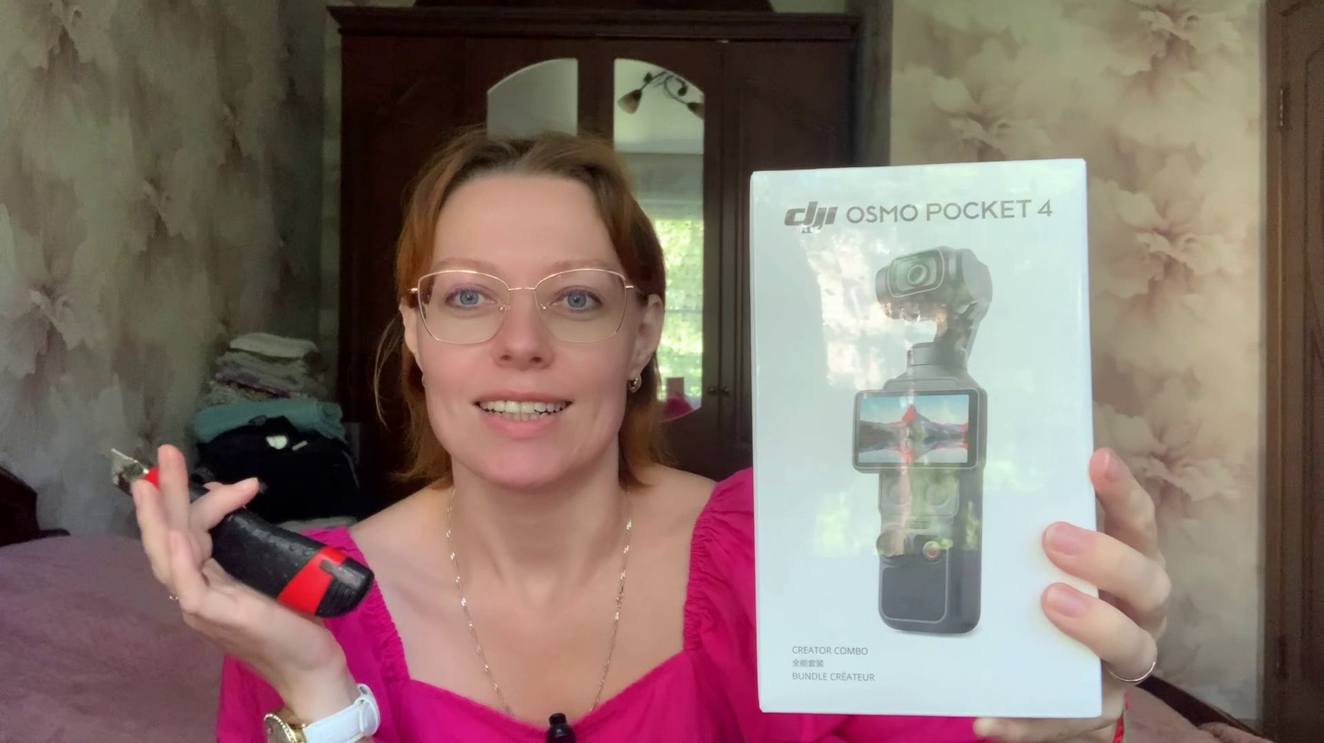 DJI Osmo Pocket 4. Распаковка