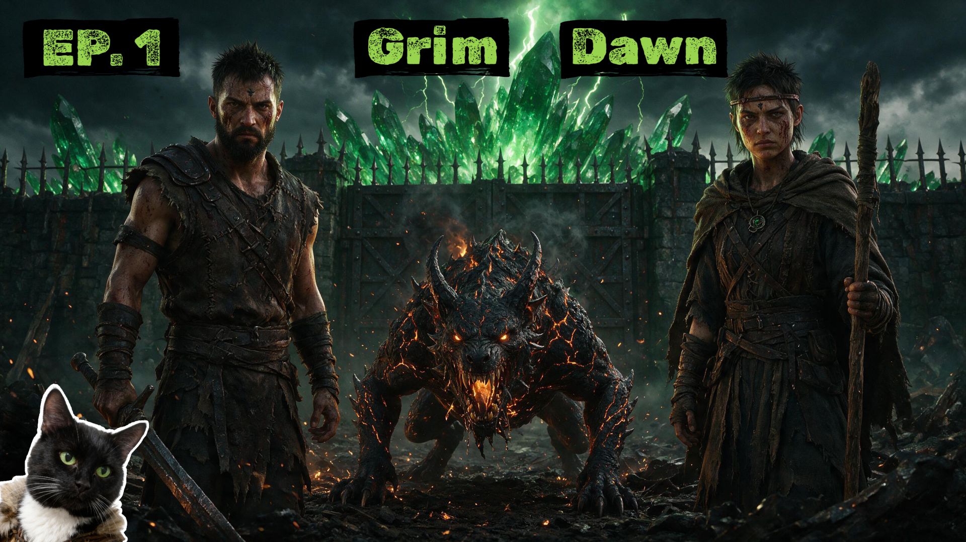 Grim Dawn | 💚🐦‍⬛ | Мрачный рассвет