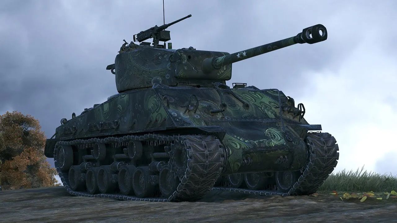 M4A3E8 Sherman - 7 Кил 4,3К Дамаг