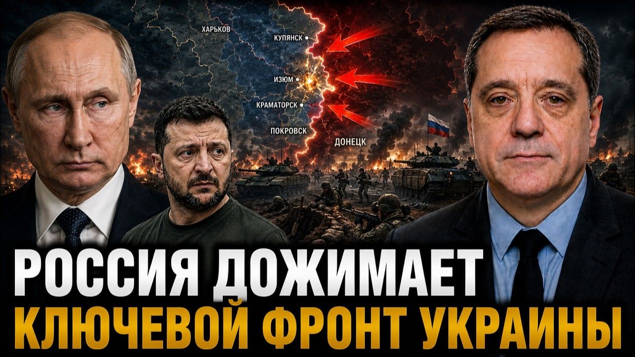 РОССИЯ ДОЖИМАЕТ КЛЮЧЕВОЙ ФРОНТ УКРАИНЫ