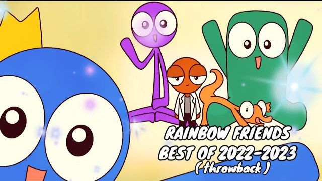 Rainbow Friends: подборка всех смешных моментов ✨ 28 минут.