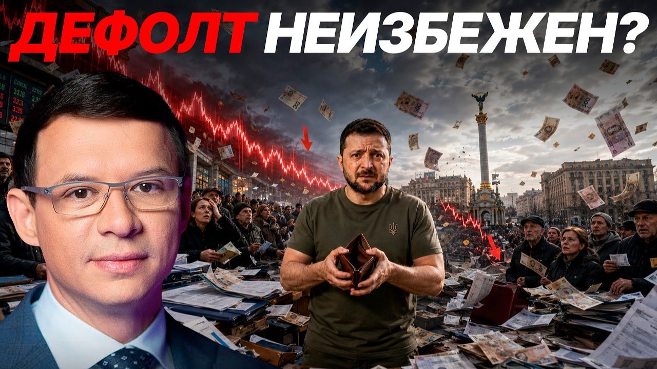 Мураев: Украину ждёт дефолт после остановки западной помощи?