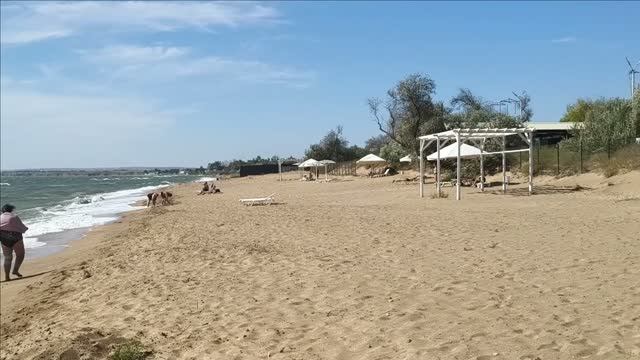 Керчь. Героевское, берег, море 29.08.26