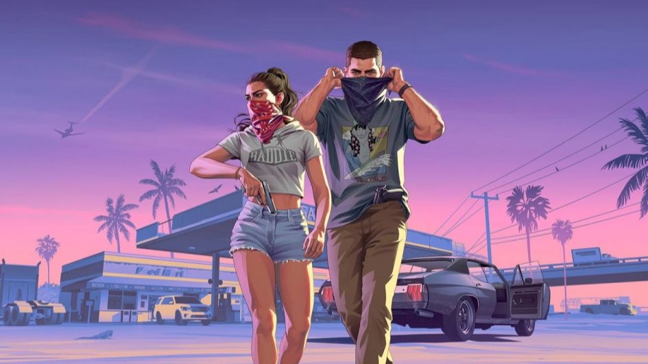 GTA 6 4K  (Grand Theft Auto 6)  27-минутный геймплей Озвучка ИИ + Субтитры 2026