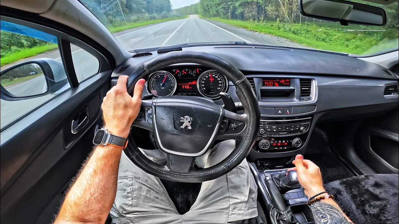 2012 Peugeot 508 1.6 AT - POV ТЕСТ-ДРАЙВ