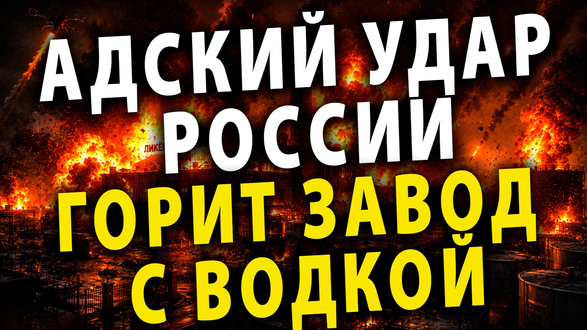 ⚡️ Россия сжигает украинский тыл и водку, глушит Starlink и пугает Британию «Посейдонами»
