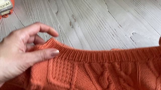 Видео из архива✨обзор оранжевого ДЖЕМПЕРА✨