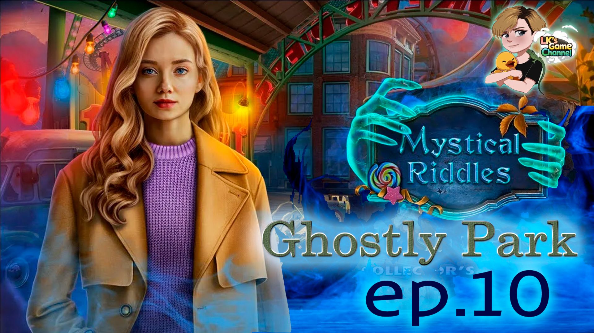 Mystical Riddles 4 Ghostly Park - Парк Призраков - Прохождение - эпизод 10 - Финал