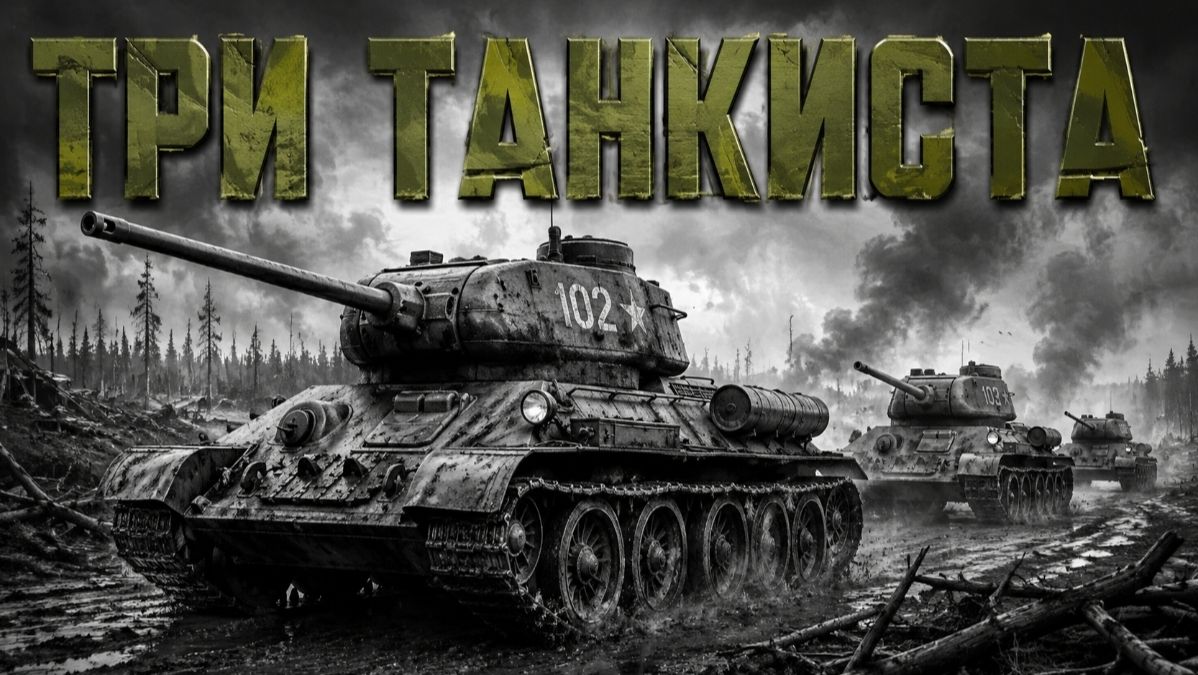 ТРИ ТАНКИСТА 🔥 | Легендарная песня в мощном РОК-звучании | День танкиста | ZUBR