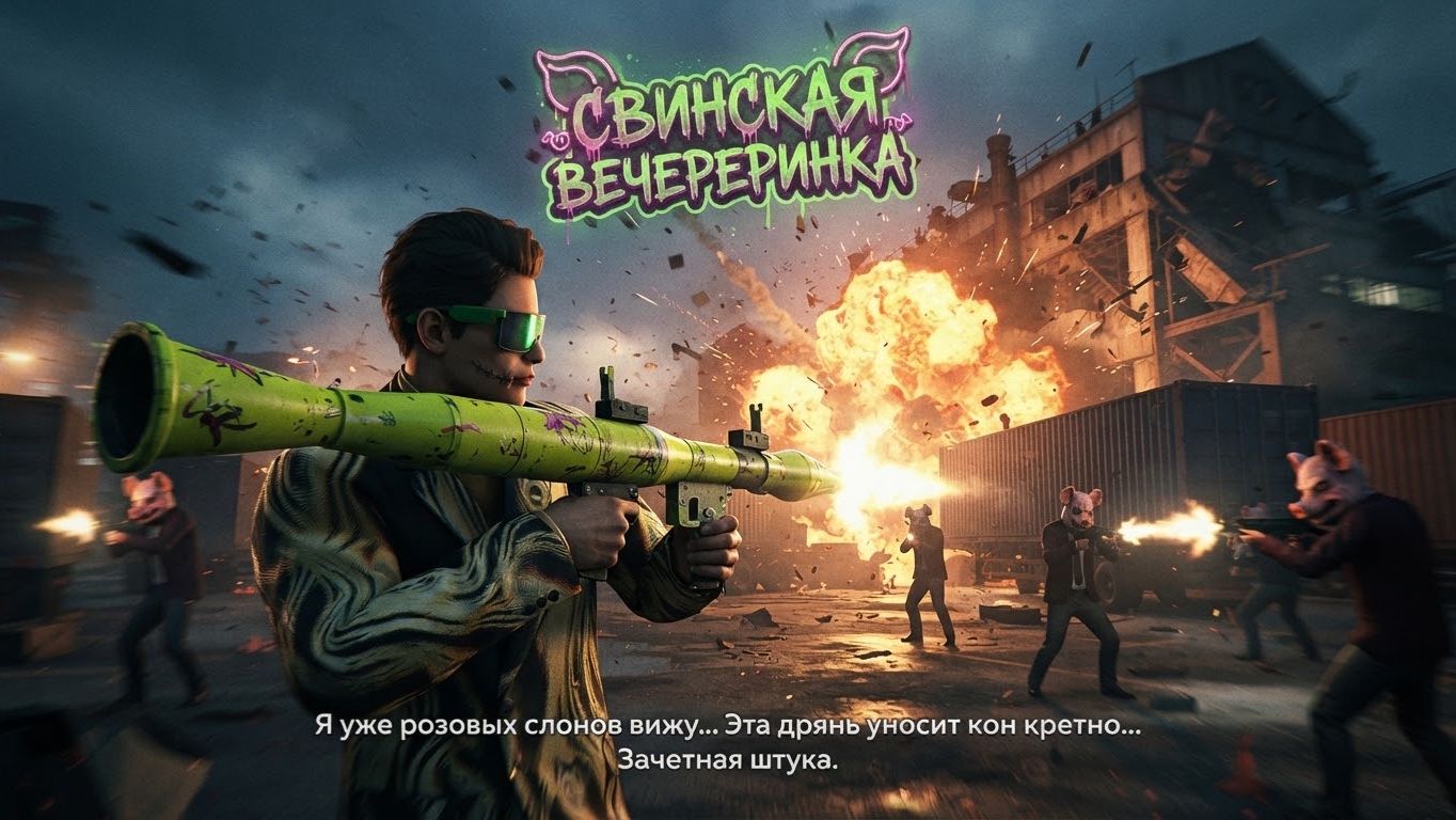 СВИНСКАЯ ВЕЧЕРЕРИНКА В GANGSTAR MIRAGE CITY!