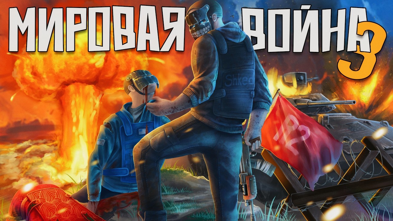 R2 | ЧЕМ ЗАКОНЧИЛАСЬ 3 МИРОВАЯ ВОЙНА В РАСТ/RUST. ⁨@FancyOrb - Shked