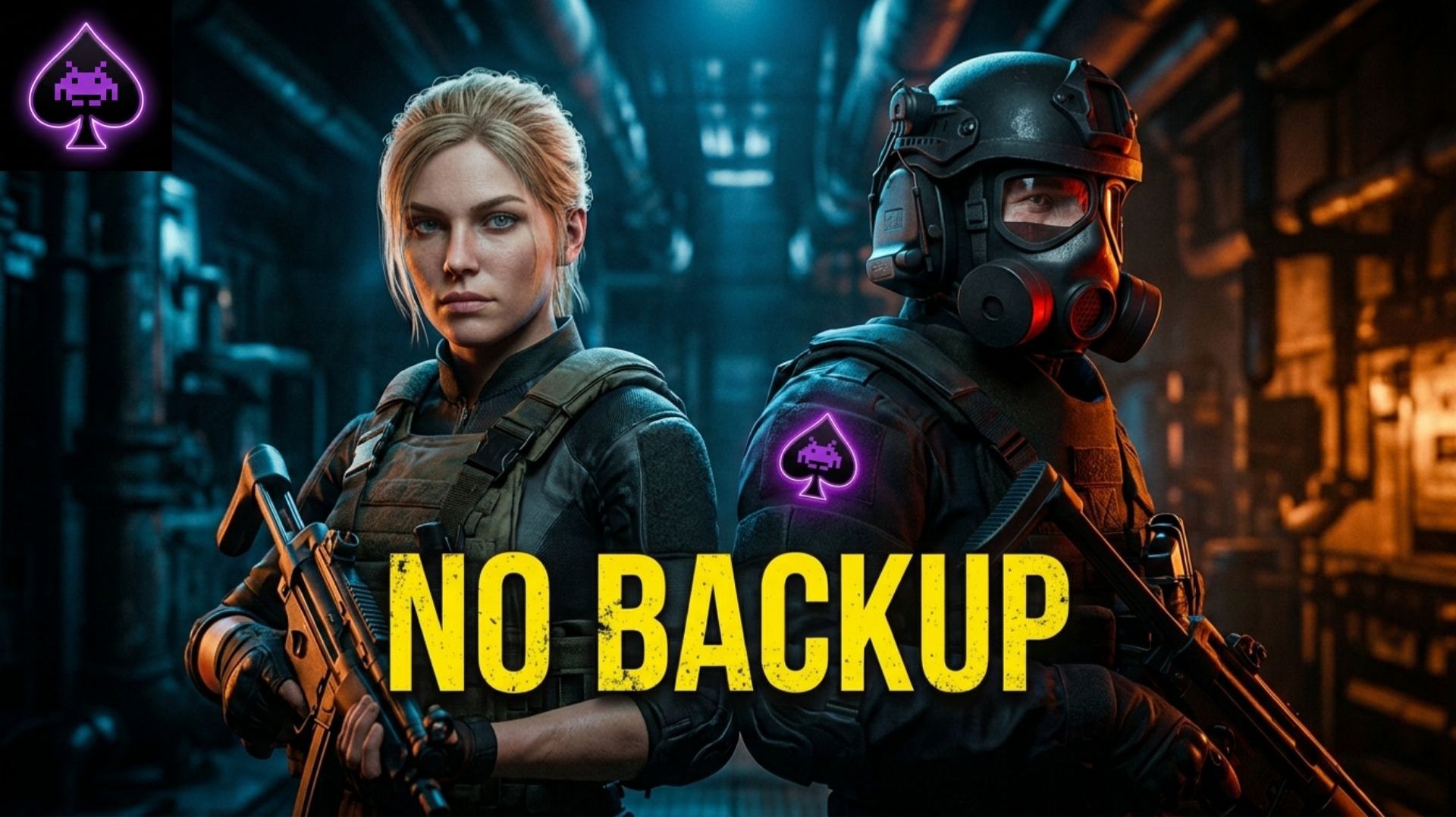 NO BACKUP — Кооперативный хоррор выживание с Miqu