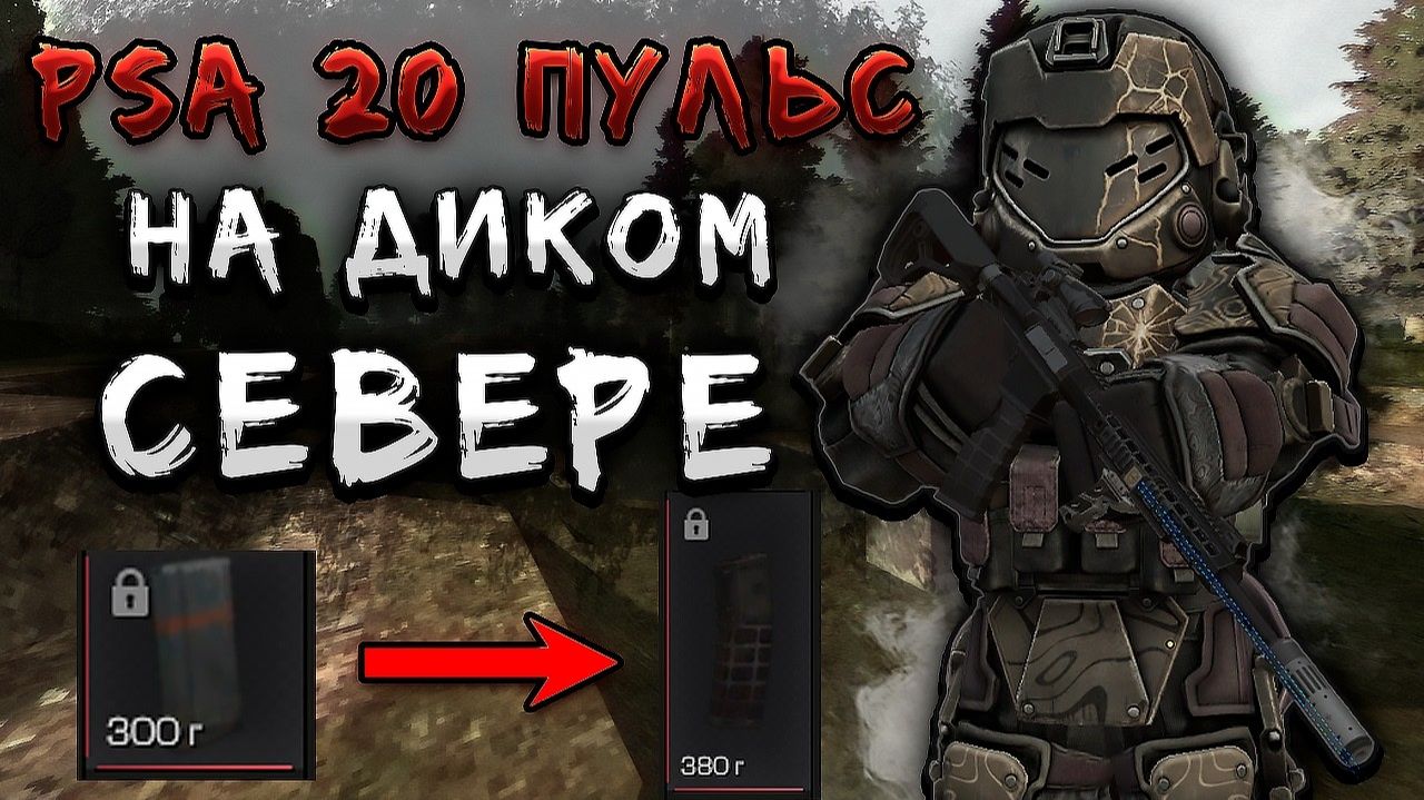 PSA 20 STR «Пульс» - Тест на ДИКОМ СЕВЕРЕ В STALZONE!
